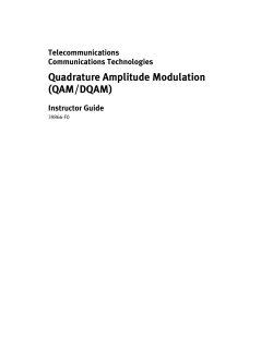 Quadrature Amplitude Modulation (QAM/DQAM) - Lab-Volt