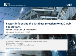 Kick-off presentation slides - Bilal Al-Saeedi