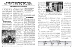 30 Well Stimulation Using CO2 Injection at the City of Apopka