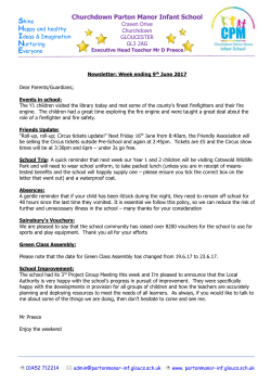 9-6-17 - Churchdown Parton Manor Infant School