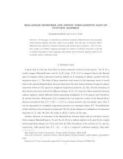 REAL-LINEAR ISOMETRIES AND JOINTLY NORM