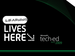 Tips and Tricks for Successful Database Mirroring