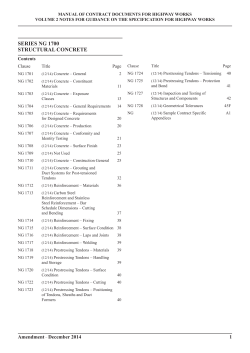 series ng 1700 structural concrete