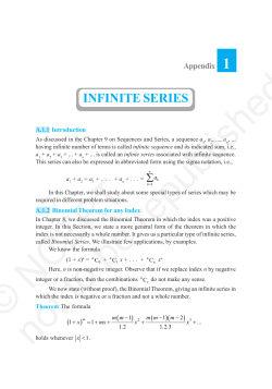 Appendix A