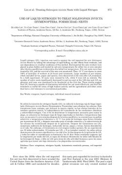 Use of liquid nitrogen to treat solenopsis invicta nests