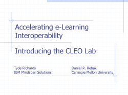 CLEO Lab Process