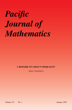 A remark on Leray`s inequality