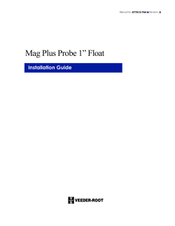 Mag Plus Probe 1" Float - Veeder-Root