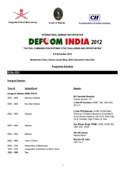 DEFCOM 2012 - Workshops