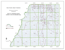 Section Map Index