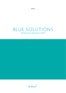 BLUE SOLUTIONS