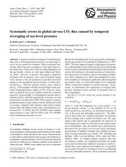 Systematic errors in global air-sea CO2 flux caused by temporal
