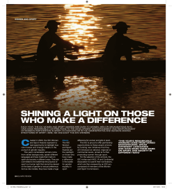 shining a light on those who make a difference