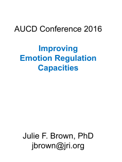 Lack of Emotion Regulation Skills: High sensitivity to emotions