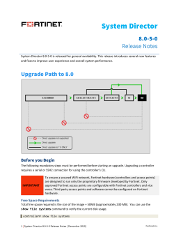 System Director 8.0-5-0 Release Notes