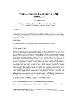 partial orders embedding is np- complete