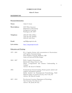 Adam E. Green Work Address