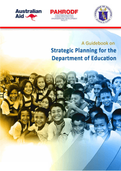 DEPED - Strategic Planning Guide