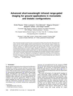 Advanced short-wavelength infrared range