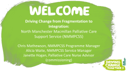 NMMPCSS - Macmillan Cancer Support