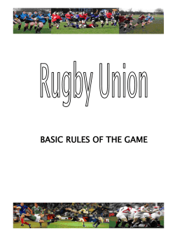 Rugby union is played by two teams of 15 players