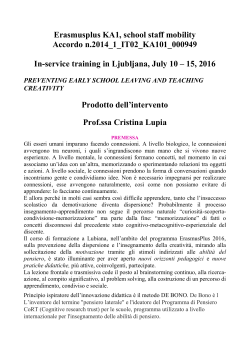 abilit&agrave; del pensiero