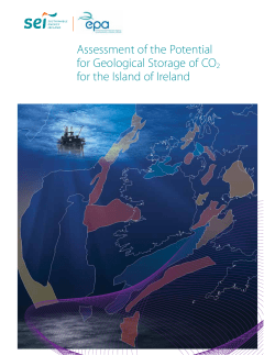 Assessment of the Potential for Geological Storage of CO2 for