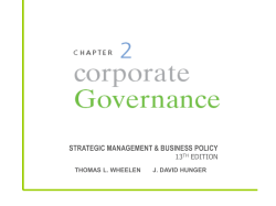 What is the relationship between corporate governance and social