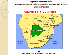 Botswana - International Atomic Energy Agency