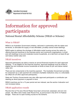 Information for approved participants