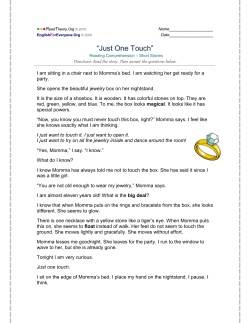 Just One Touch - English for Everyone