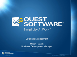 Spotlight on Oracle Update - Ker