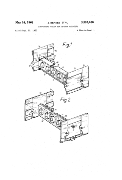 Supporting chain for energy carriers