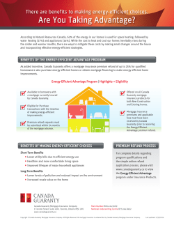 Benefits of Making Energy-Efficient Choices