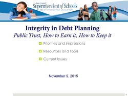 Education Specifications - Kern County Superintendent of Schools