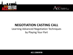 PowerPoint Presentation - Association of Corporate Counsel