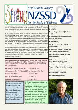 Professional develop- ment awards: Next round closes 1 Novem