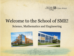 Current SME Students by Gender