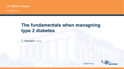 The fundamentals when managing Type 2 diabetes
