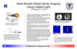 Near-Nozzle Diesel Spray Imaging Using Visible Light