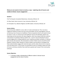 Money no one wants to have to receive, or pay – exploring roles of