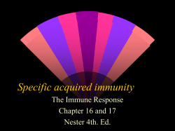Specific immunity