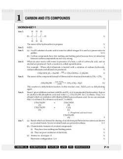 carbon and its compounds