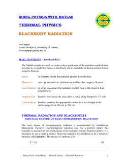 particle nature of electromagnetic radiation