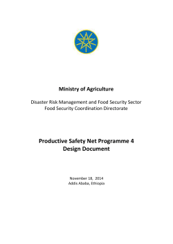 PSNP 4 Design document