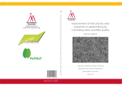 Improvement of wet and dry web properties in papermaking