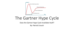 The Gartner Hype Cycle