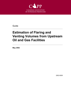 Estimation of flaring and venting volumes from upstream oil and gas