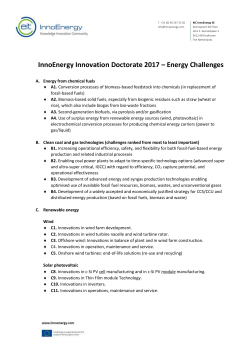 InnoEnergy Energy Challenges.