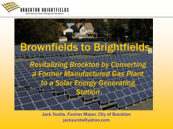 Brownfields to Brightfields